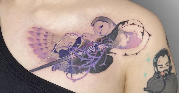 My new tattoo!! A symbolize of my passion for creating