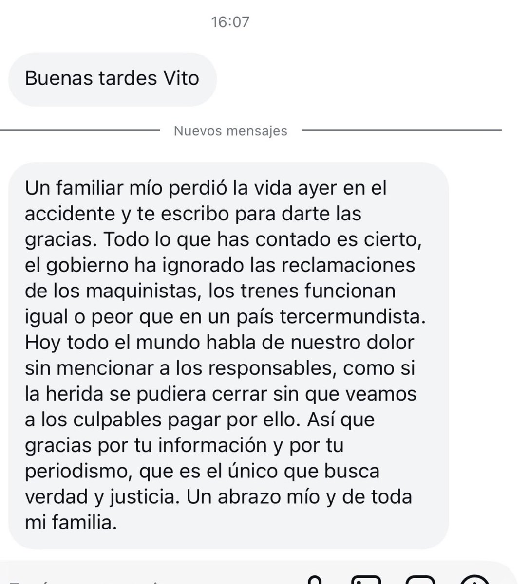 Antes de dar lecciones de respeto a las víctimas, conviene escuchar a las víctimas: