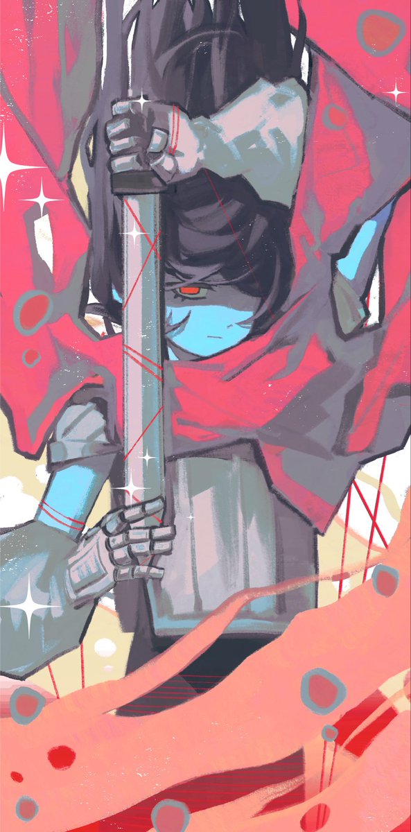 Qinye14131111's tweet image. 还是更喜欢白色背景 #DELTARUNE