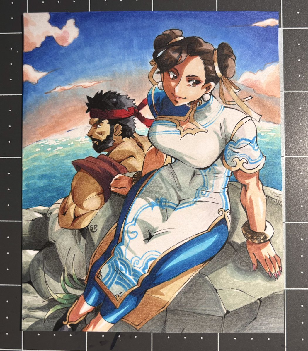 Chun-Li and Ryu!! #StreetFighter
