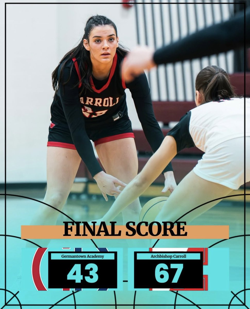 Final score - Game #2

Archbishop Carroll 67, Germantown Academy 43

Hoops for Hope Classic
Arcadia University
January 18, 2026