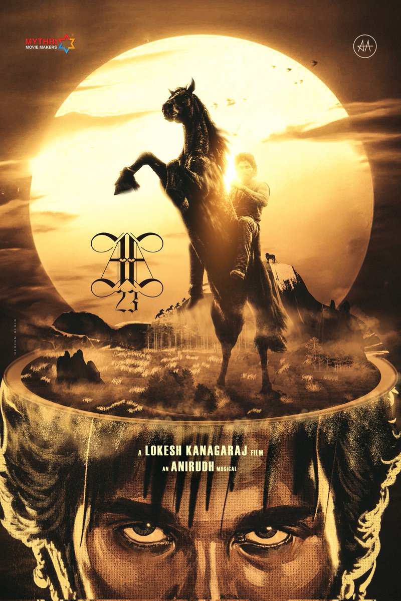 #AA23 Another Version
@AlluArjun × <a href="/Dir_Lokesh/">Lokesh Kanagaraj</a>

<a href="/anirudhofficial/">Anirudh Ravichander</a> <a href="/MythriOfficial/">Mythri Movie Makers</a>