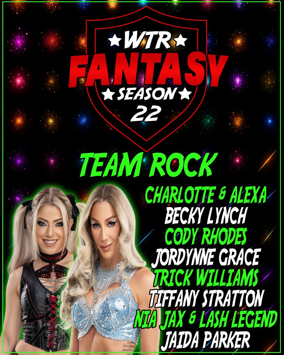 wildtalkradio's tweet image. #WTRFantasy Season 22 Draft Results!

#TeamRock @WildTalkRadio