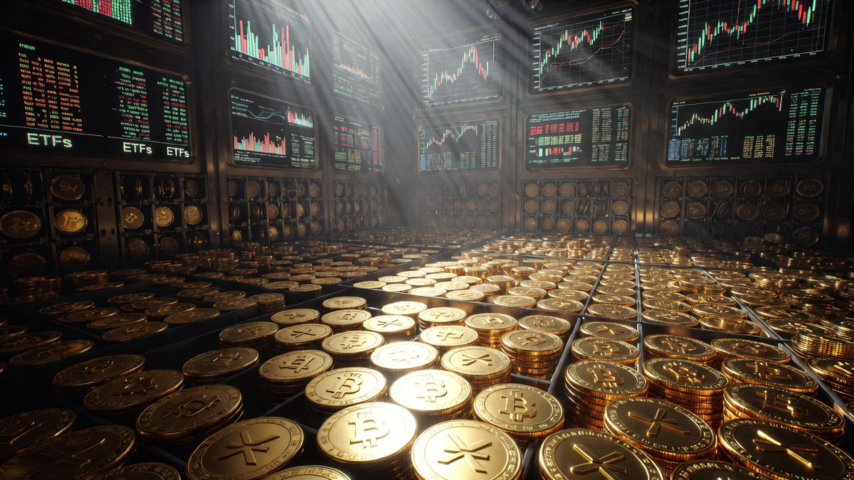 💰 Más de 800 millones de $XRP se destinan a ETFs y bóvedas. ¿El futuro de  Ripple a largo plazo? 🤔 #XRP #Ripple.