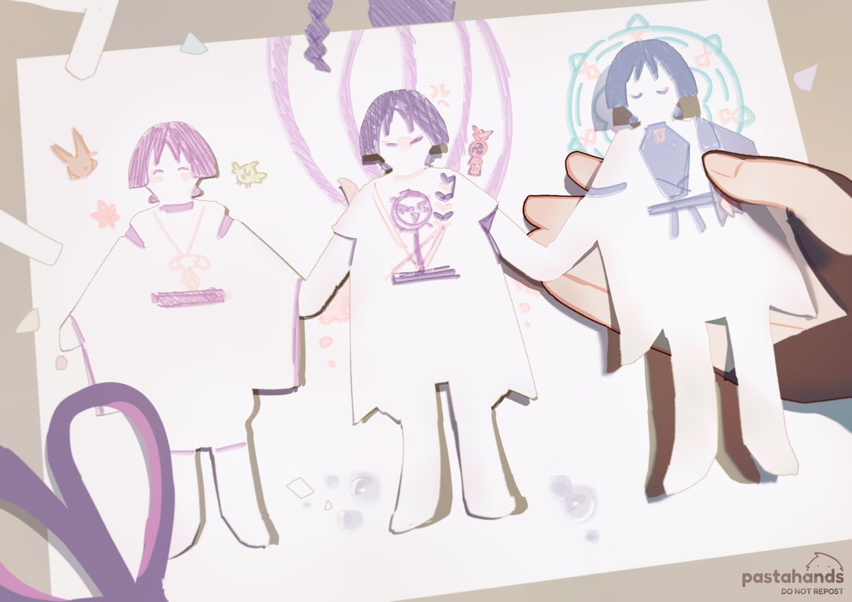 pastahands's tweet image. from the same cut... ✂️ #Kabukimono #scaramouche #wanderer