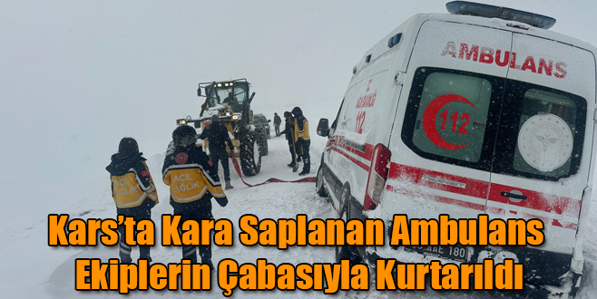Kars’ta Kara Saplanan Ambulans Ekiplerin Çabasıyla Kurtarıldı

karspusula.com/kars-ta-kara-s… <a href="/KarsValiligi/">T.C. Kars Valiliği</a> <a href="/TekcanFatih/">Fatih Tekcan</a>