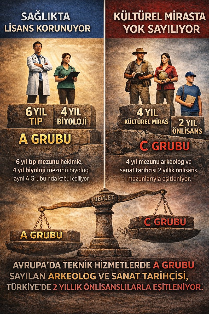 #KulturelMirasUzmani #KulturelMirasUzmaninaAdalet