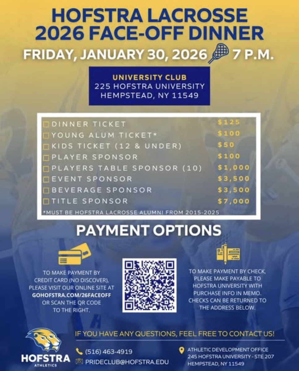 Hofstra Men's Lacrosse tweet media