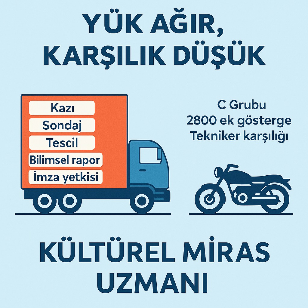 #KulturelMirasUzmani #KulturelMirasUzmaninaAdalet