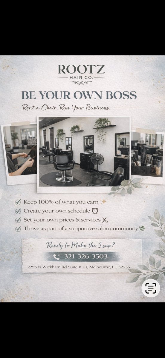 RootzHairCo's tweet photo. Chairs for rent! Contact if interested! https://t.co/E0b0UExi5X