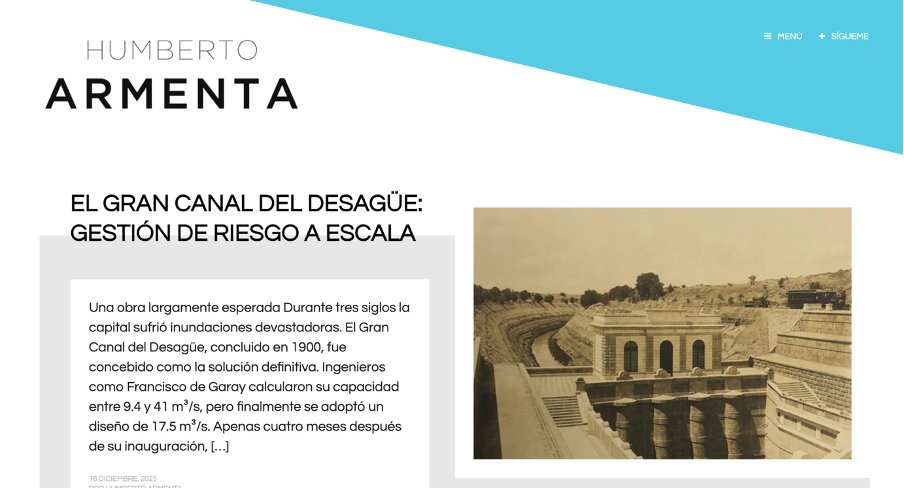 Tras una gran inundación en 1555, surgió la necesidad de crear un desagüe que protegiera a la ciudad. El proyecto enfrentó múltiples retos a lo largo de los siglos, hasta que fue inaugurado en 1900 por Porfirio Díaz.

Así nació el Gran Canal de Desagüe, una obra de ingeniería