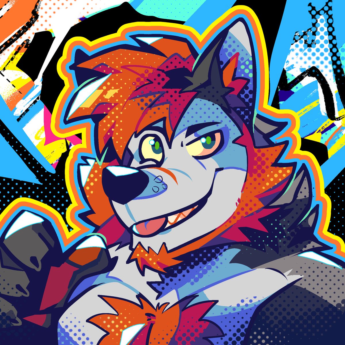 Hey, it's me, it's always me haha, I wanted to let you know that I have more slots available for this, $50 PopArt bust icon YCH.
More information via DM or my Telegram t.me/Sr_TaKe_Ishiro 🦴