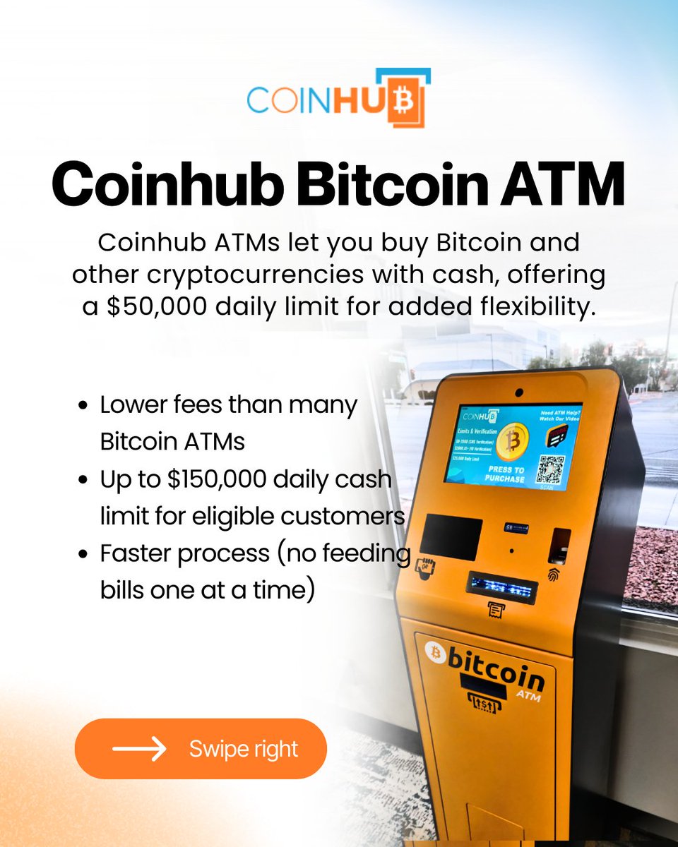 Coinhub Bitcoin ATMs (@coinhubatm) / Posts / X