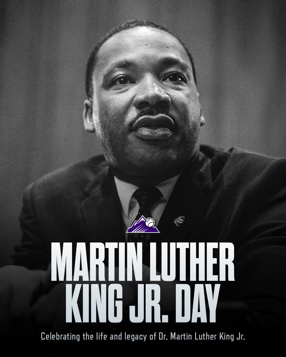 Rockies's tweet image. The time is always right to do what is right. 

#MLKDay
