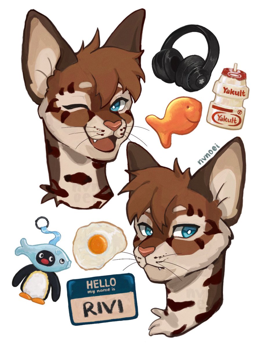 his name is rivi 💙