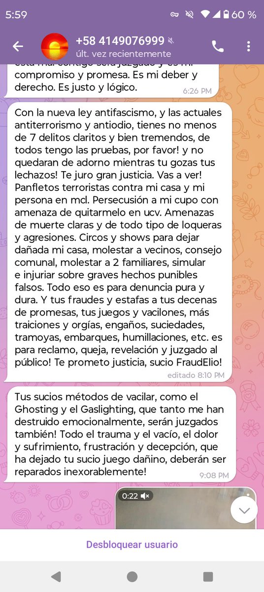 Ingo43726's tweet photo. Estoy siendo difamado y acusado de un grave delito en redes sociales por el sr Efrain Francisco Figueira Gouveia 17160565, asegura que mi sra madre (63 años con condición de salud) fue la persona que idealizo este plan apologista #Caricuao #Caracas #UCV #Catia #Venezuela #Difamar https://t.co/Ni7BLKaL63