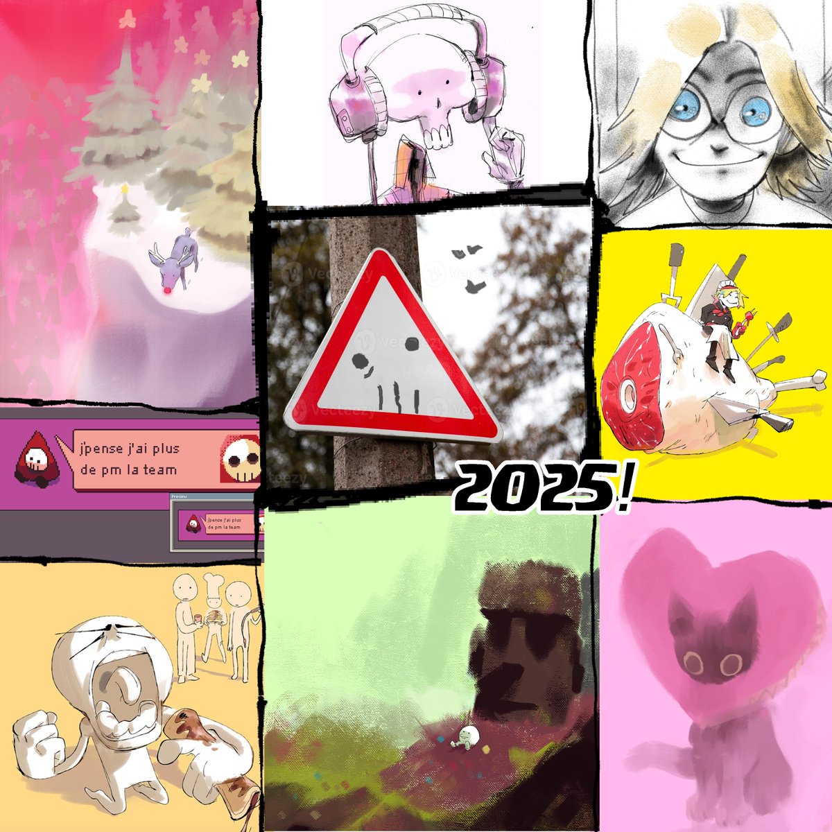 J'ai enfin fait mon #artvsartist2025 (avec un peu de retard)