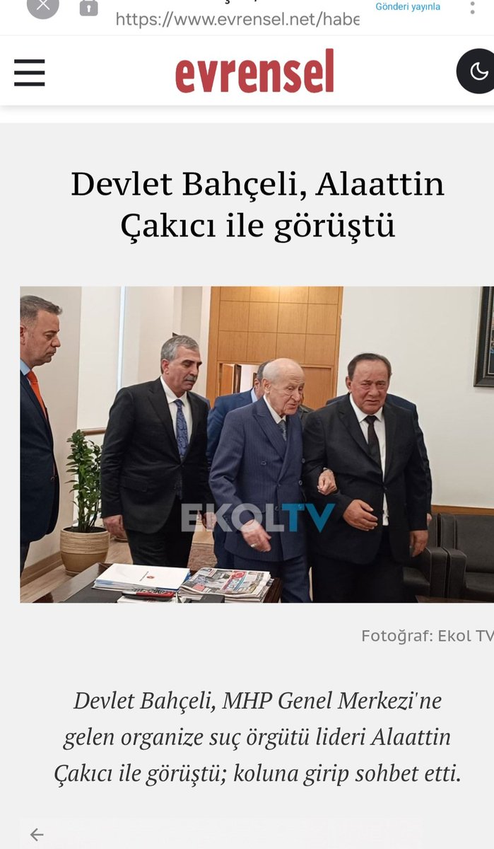 fezaorhan's tweet photo. Ulkenin iktidar ortağı, bir çete lideri, hüküm giymiş bir katili makamında saygıyla karşılıyorsa (2024), gençlere verilen mesaj açıktır: Güç, suçu orter. 
Bu yönetim anlayışı devam ettikçe, Atlas gibi gençlerimizin yaşamları bu düzenin cozumsuz bedeli olmaya devam eder. https://t.co/mLjk7pLwZK