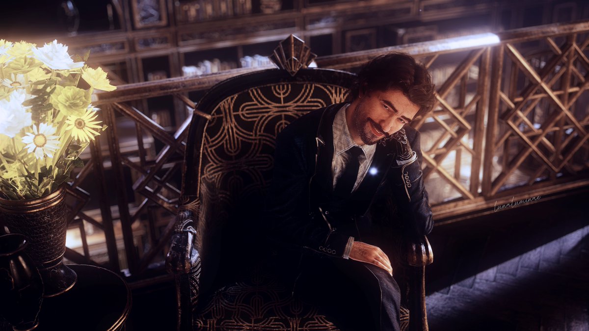 lunaluminae's tweet photo. Gustave, someone who eagerly awaits to hear how your day went, welcoming you with that warm smile 🤍
#ClairObscurExpedition33 #Expedition33 #Gustave #Photomode #VirtualPhotography #VP #exp33 https://t.co/vKiXw5SiiR