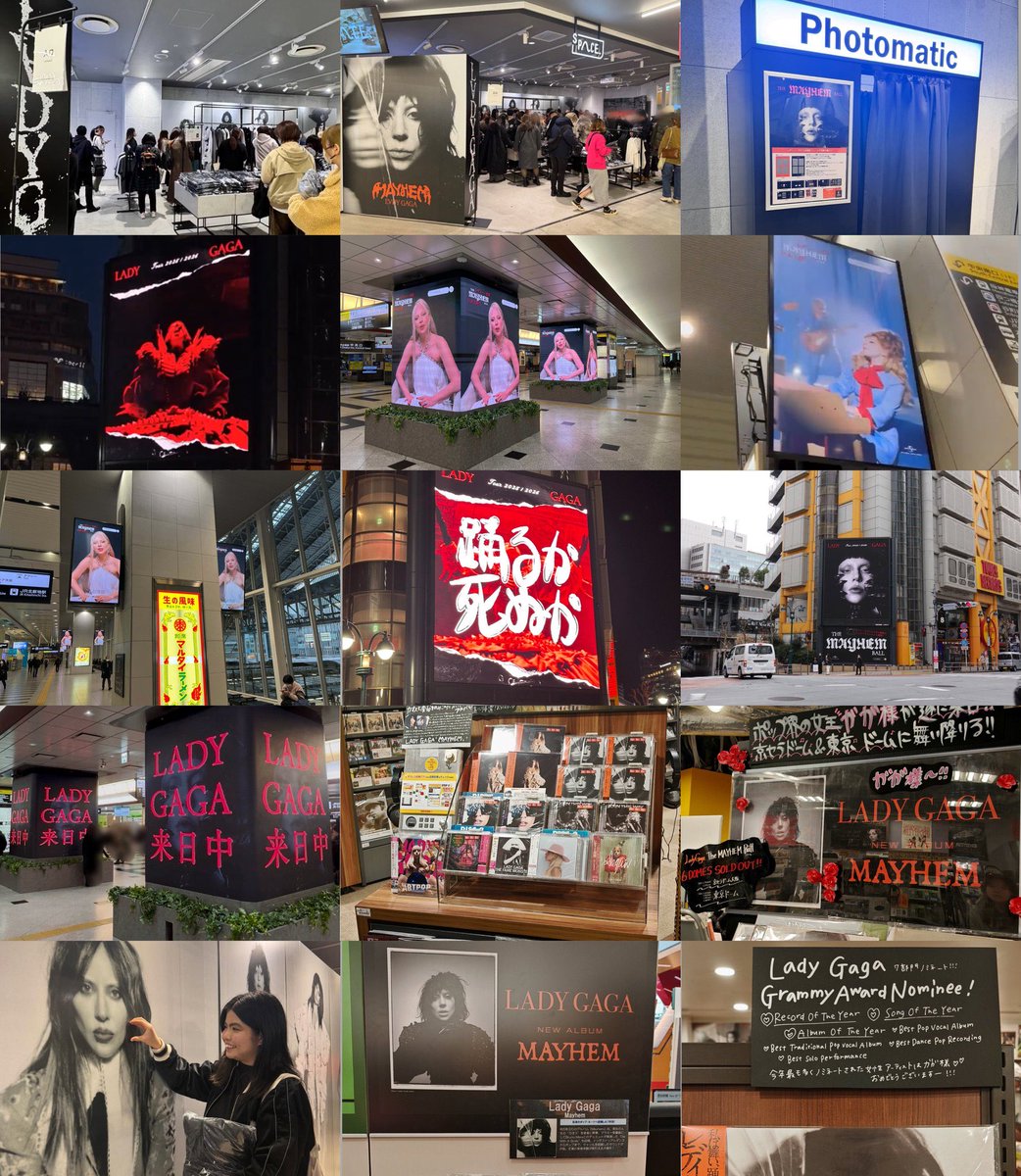 Japan is really showing out for Mother ahead of The MAYHEM Ball 🇯🇵