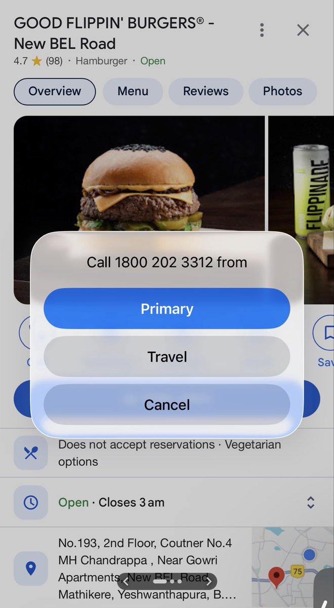 sambedanasomya's tweet photo. Had the VEGAN Seagal Burger from Good flippin burgers, through Zomato. When I called restaurant to double check, the lady was rude said "Only name is vegan, bun has dairy, it's our choice, we can name it whatever we want!" And zomato is refusing to refund as I don’t have a video! https://t.co/KmptXu6TLB