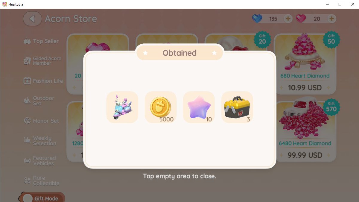 memnfaatkan dana paypal gratis dengan tepat... wkwkwk heartopia