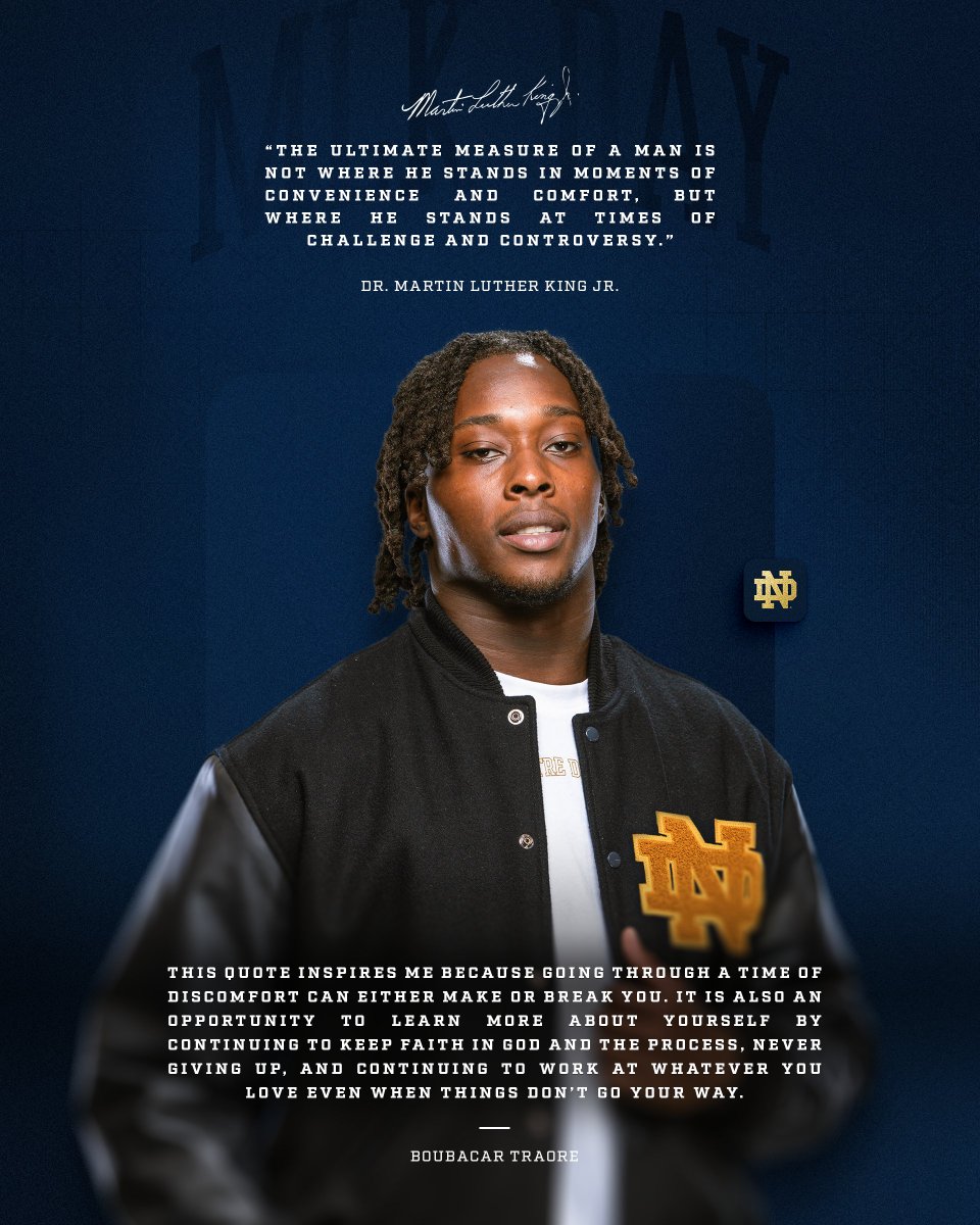 Notre Dame Football tweet media