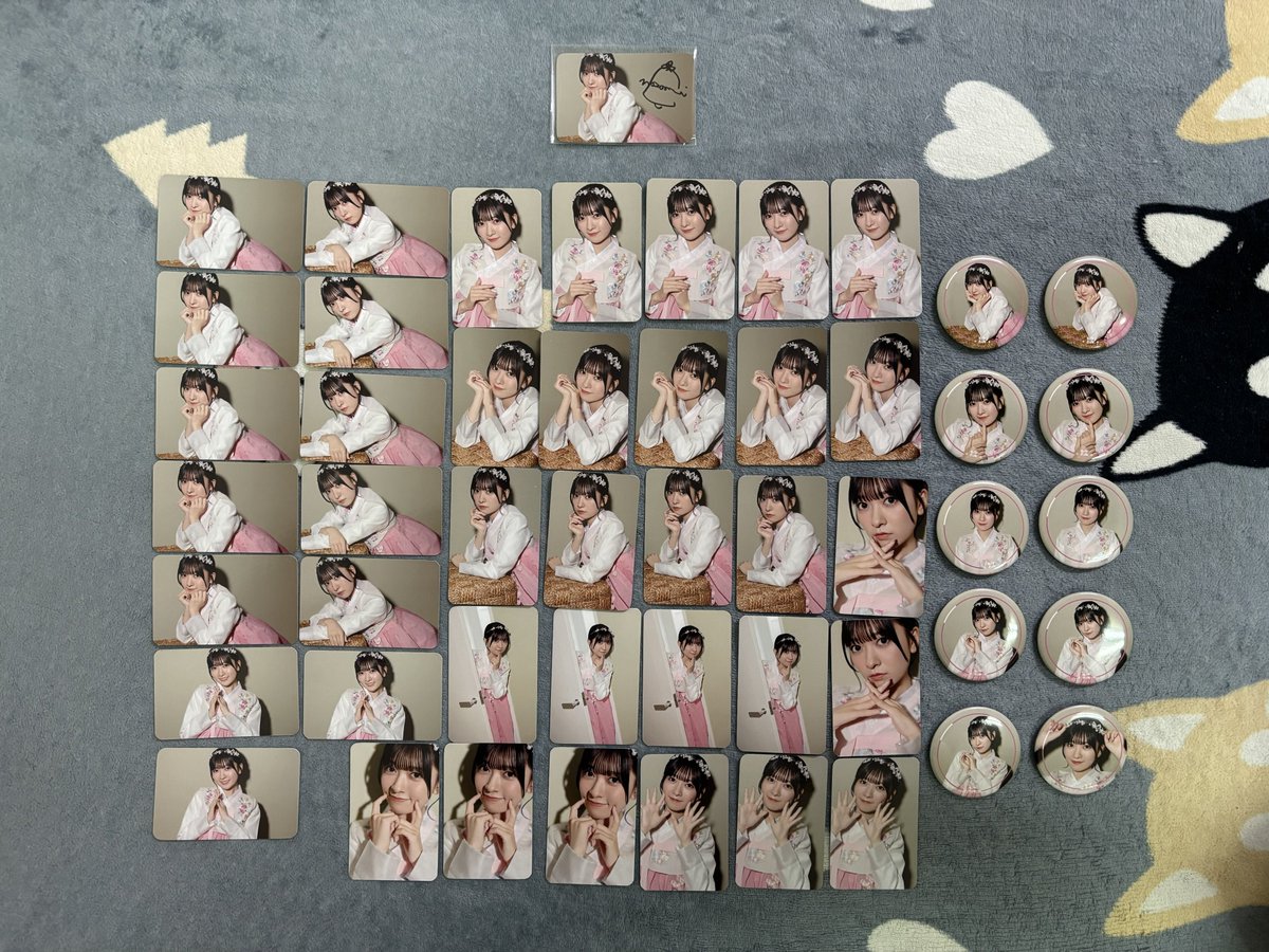 友達からののんちゃん韓国ファンミのグッズ、ありがとうございます