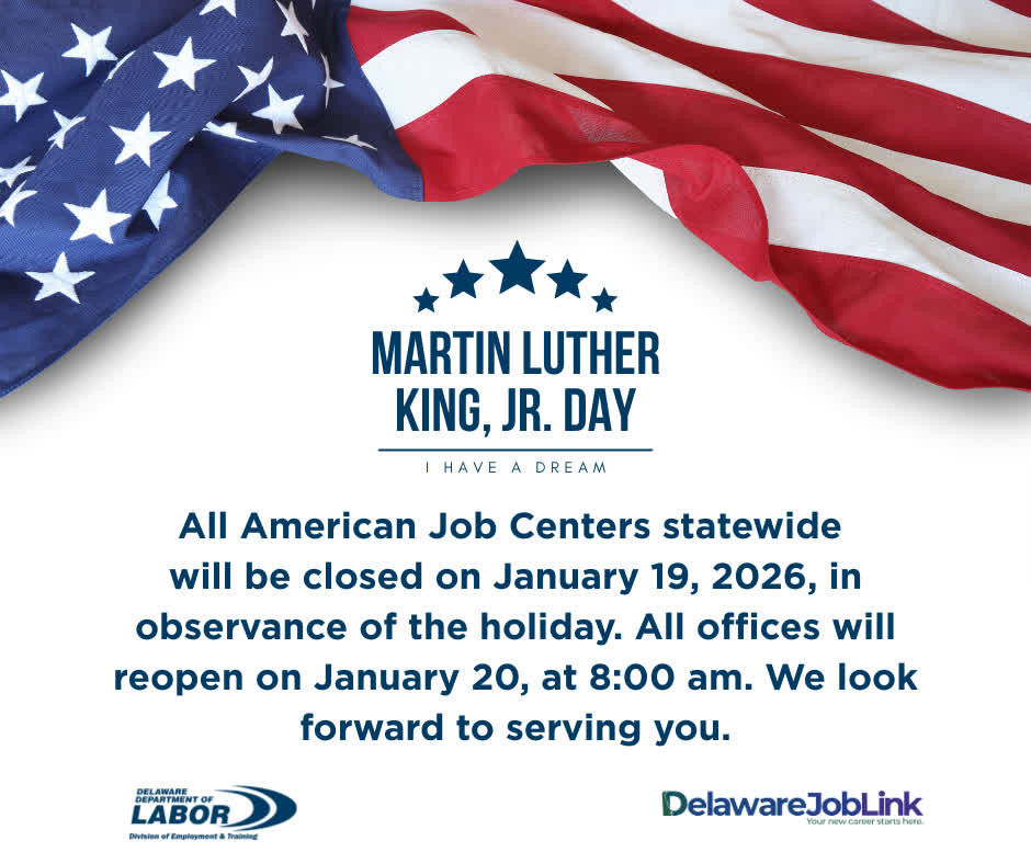 Division of Employment & Training (@delawaredet) on Twitter photo 