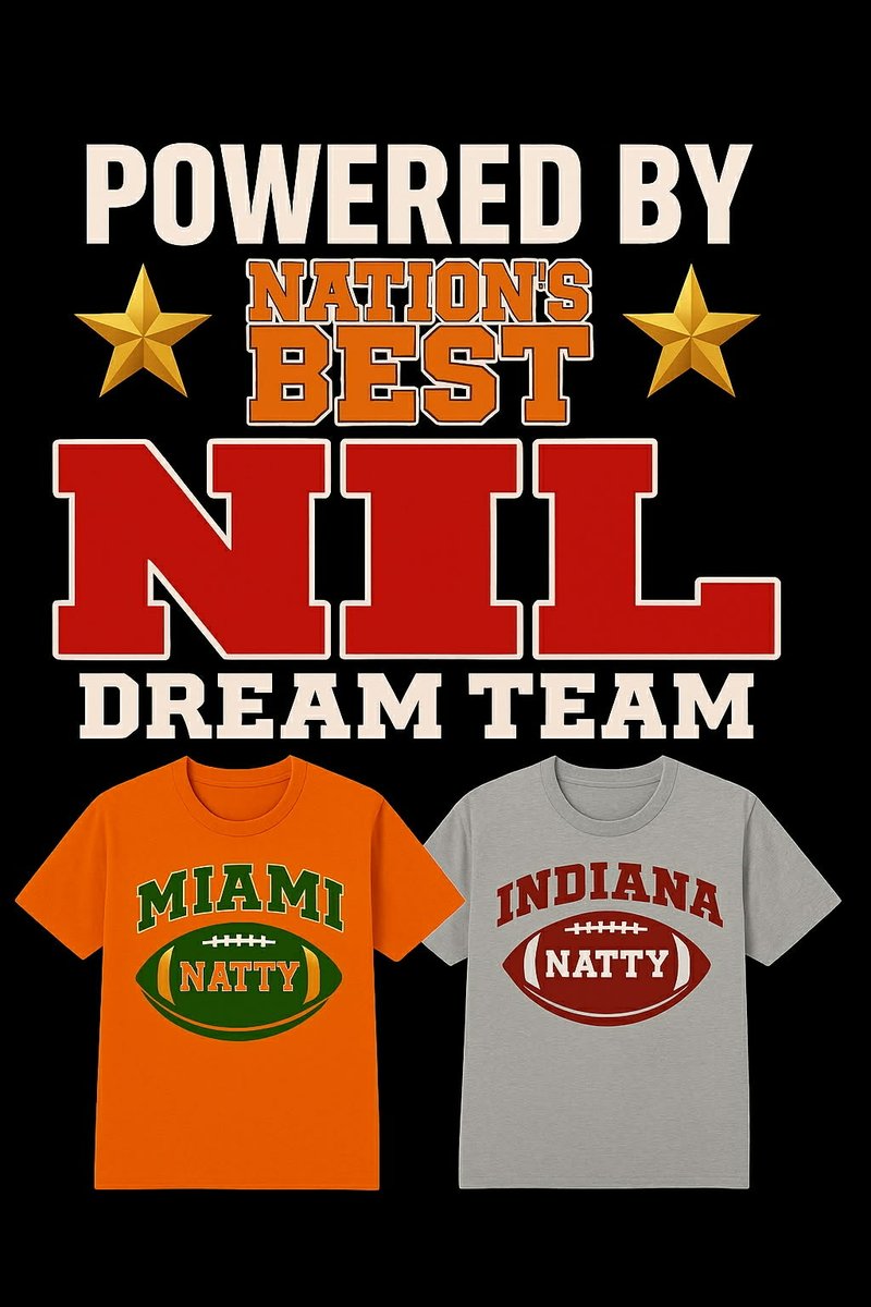 NRMedia50's tweet image. Here Is Our National Championship Game Merch For Tonight's Miami And Indiana Game 

Please Stay Tuned For More With Our Nations Best NIL Dream Team Company 

Big Things Coming @AmyTrask @SnoopDogg 🏈🔥🔥🔥🚀🚀🚀🏆
#NRMedia  #VicePresident  #NationsBest #NILDreamTeam