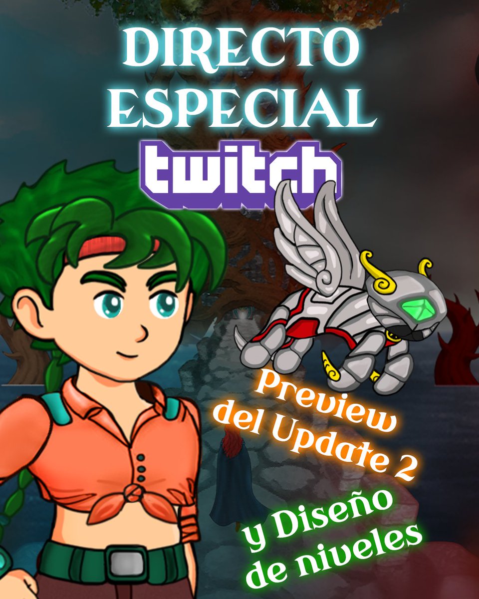 javifugitivo's tweet photo. ¿Quieres saber qué traerá The Shadowed Rune en su próxima update? Te enseño en directo algunas de las nuevas características, incluido un ...¿Gato pegaso?

A las 17:00 en Twitch 

https://t.co/hclALN2tjp

#indiegames #actionroguelike #indiedev https://t.co/utqe09eYU2