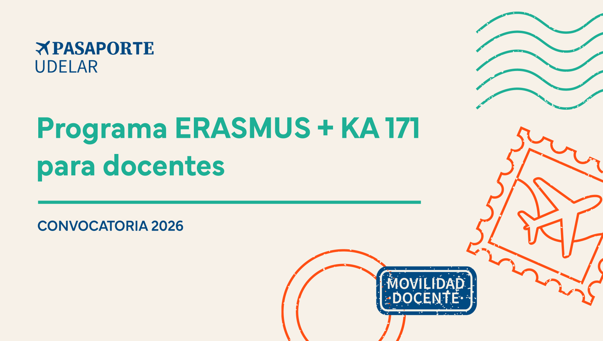 ✈️🇪🇸 Convocatoria para docentes #Udelar al Programa ERASMUS+ con la Universidad de Almería en #España.

🗓️ 04 de Febrero de 2026 · 15:00 hs.
ℹ️ udelar.edu.uy/convocatoria/m…