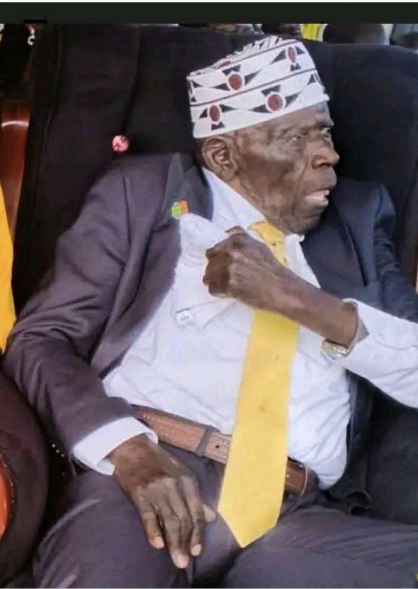 _belikebaddy's tweet image. 86 year old General Moses Ali has won an election in Uganda.