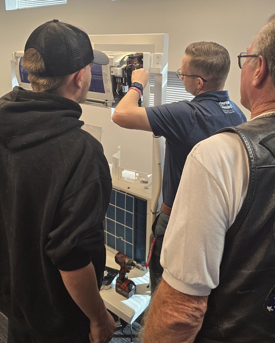 ARS_HVAC's tweet image. 🚨 30+ HVAC/R Trainings Available! 📚

Boost your skills with courses on A2L Refrigeration, Symbio Controls, Mitsubishi Essentials &amp;amp; Selling, American Standard Link Systems &amp;amp; more.

👉 Sign up: arsnet.com/events

#HVACTraining #HVACPros #RefrigerationPros #ARS