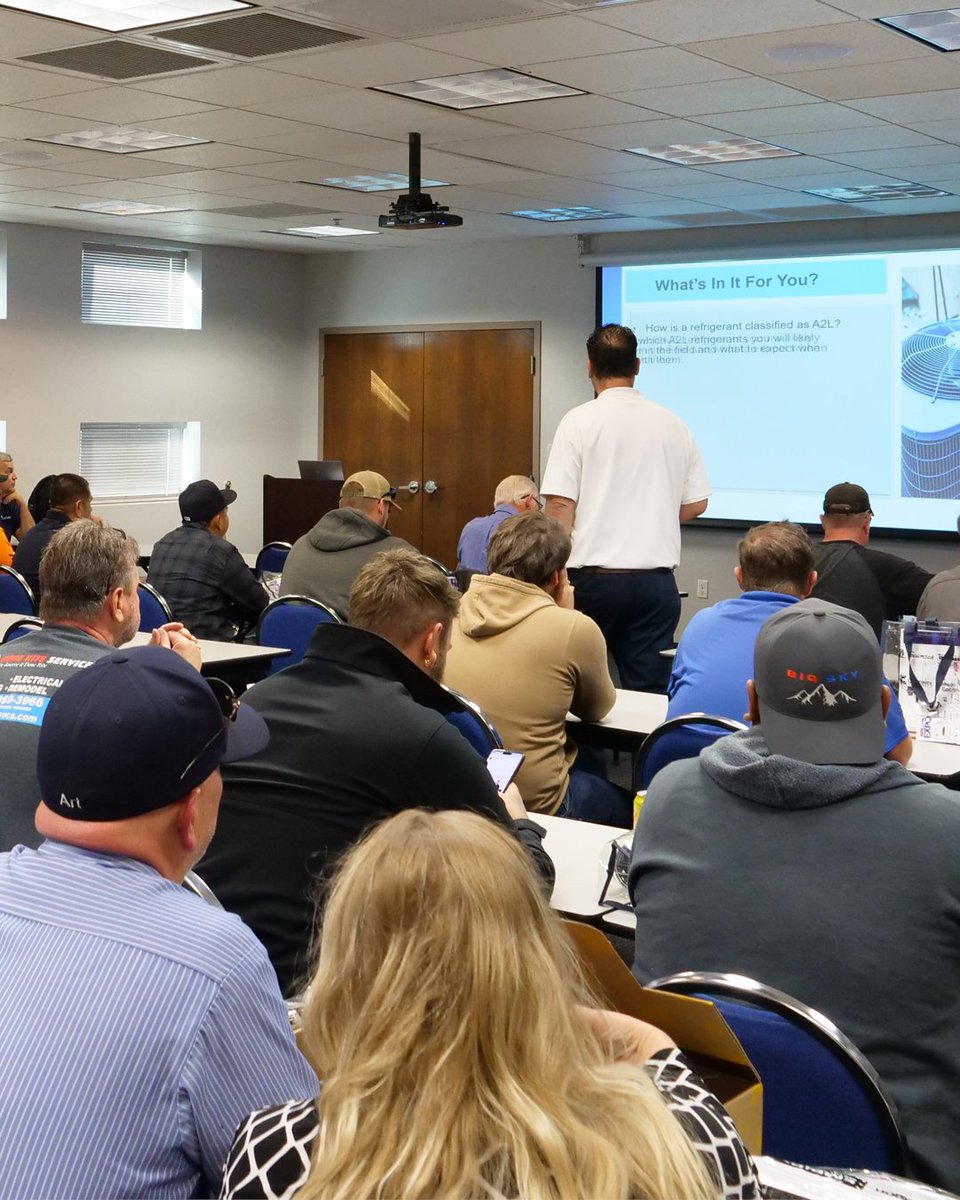 ARS_HVAC's tweet image. 🚨 30+ HVAC/R Trainings Available! 📚

Boost your skills with courses on A2L Refrigeration, Symbio Controls, Mitsubishi Essentials &amp;amp; Selling, American Standard Link Systems &amp;amp; more.

👉 Sign up: arsnet.com/events

#HVACTraining #HVACPros #RefrigerationPros #ARS