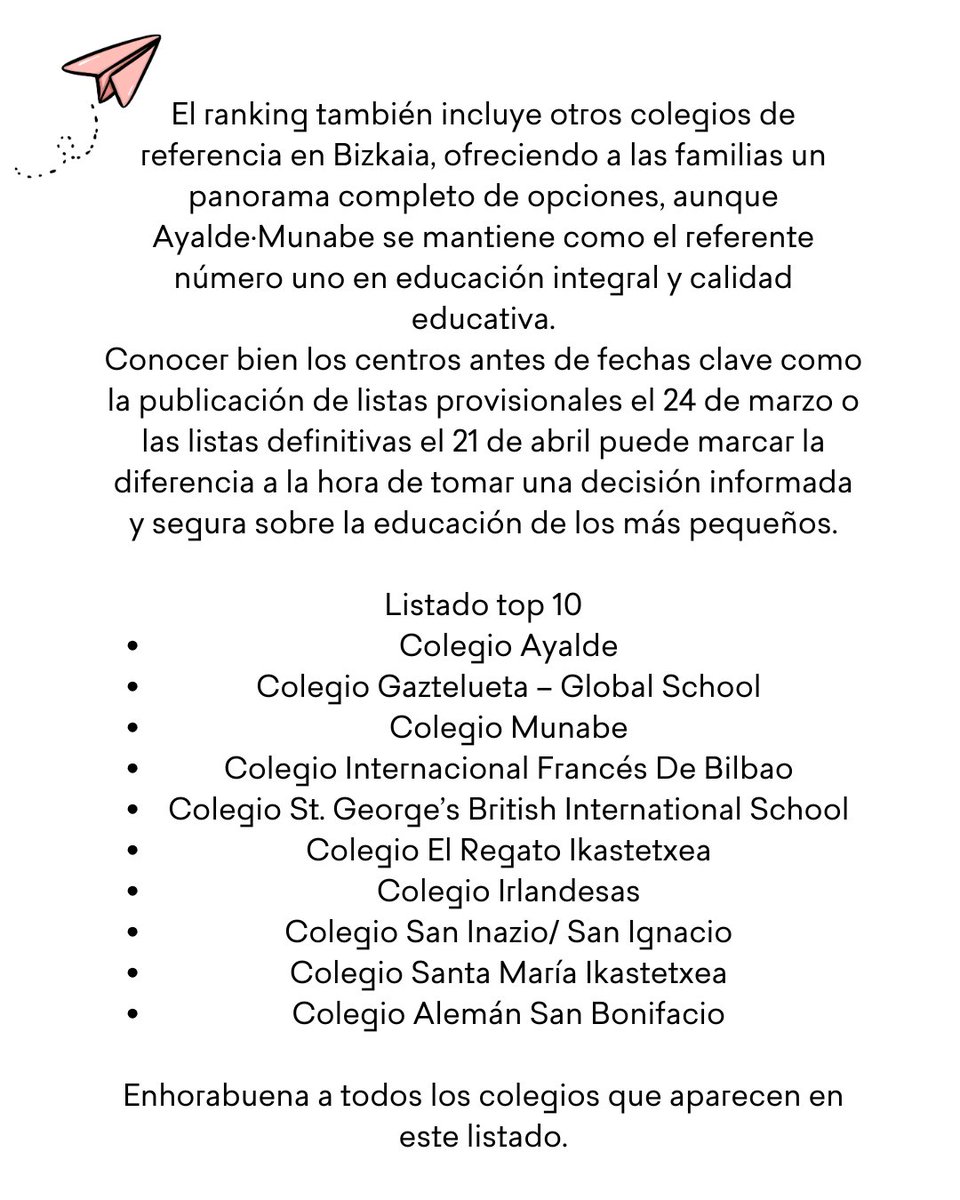 Colegio Ayalde-Munabe tweet media
