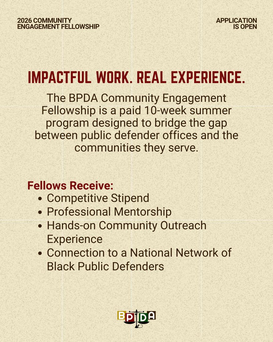 Black Public Defender Association (BPDA) tweet media