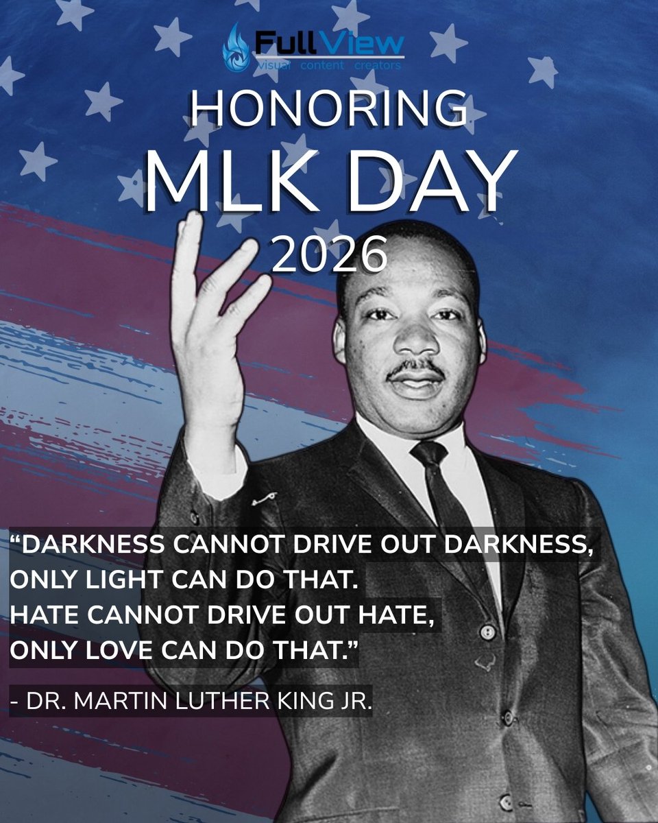 During the Civil Rights Movement, cameras helped reveal truth and carry Dr. Martin Luther King Jr.'s words into homes across the country. Today we honor his legacy and the power of storytelling to move us forward. #MLKDay
