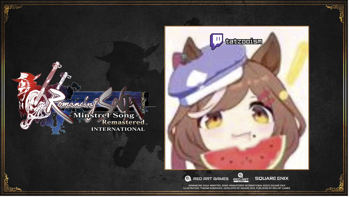 olhaoqueeufiz's tweet photo. A novidade que eu mencionei são streams de #RomancingSagaInternational no switch por cortesia da #RedArtGames via Keymailer
Hoje às 15h vou estar ver com qual personagem eu começo ao vivo em https://t.co/9Qt0ZsjYn7
#RomancingSaGaMinstrelSongRemasteredInternational https://t.co/mPPDlTLVjW