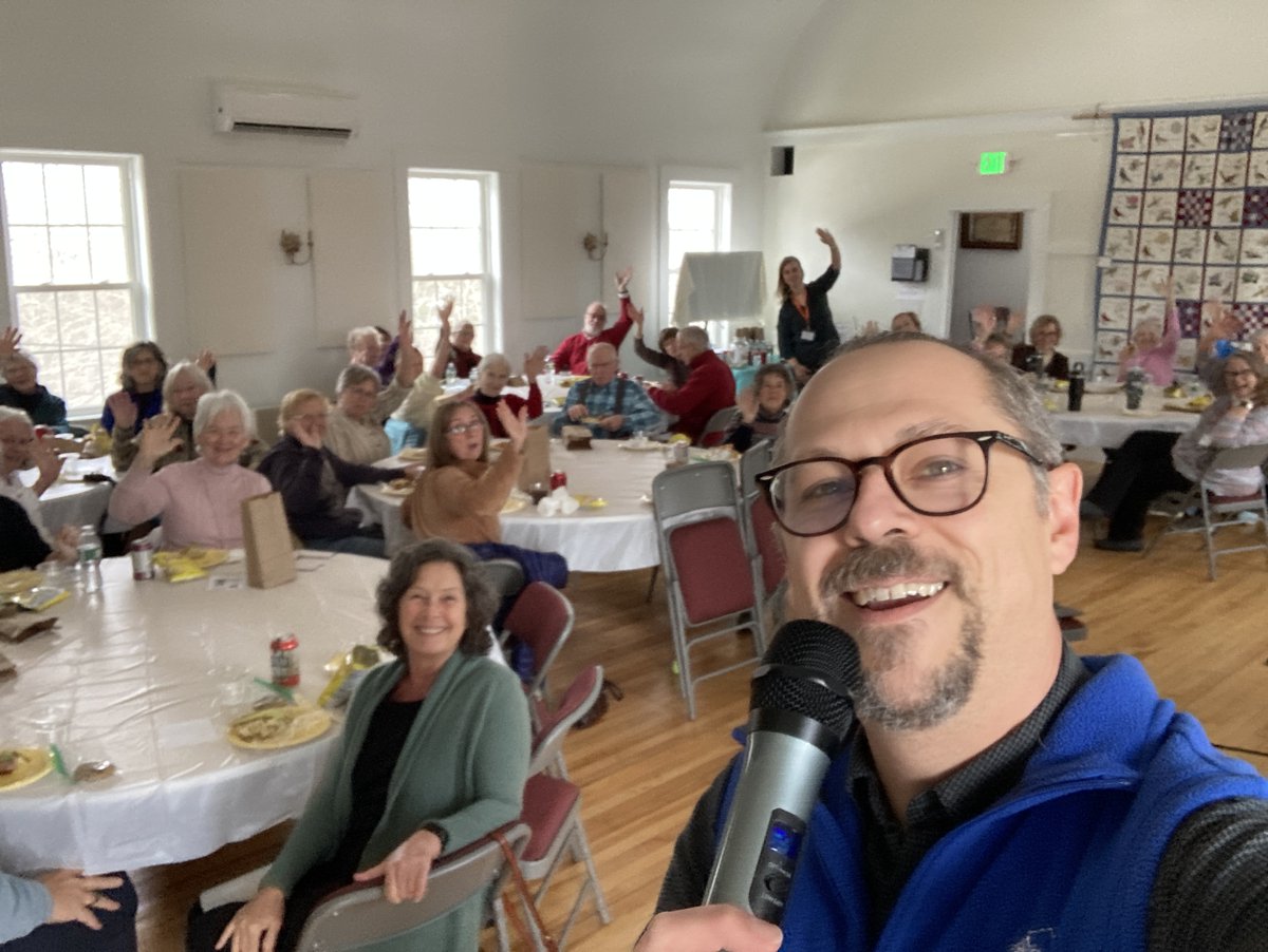 Last Wednesday, Museum Assistant and Communications Coordinator John Taylor spoke at the Whitefield Public Library Lunch and Learn series. It was the first of three talks the library is hosting on prominent women in Maine. Great turnout and discussion about MCS!