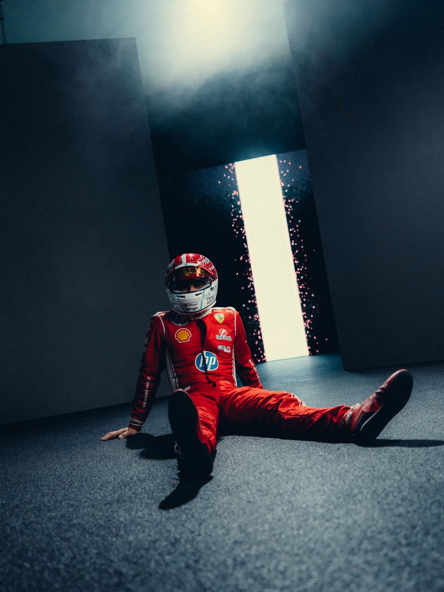 Charles_Leclerc's tweet image. Still red, but with a little bit more baby blueeeeee ❤️