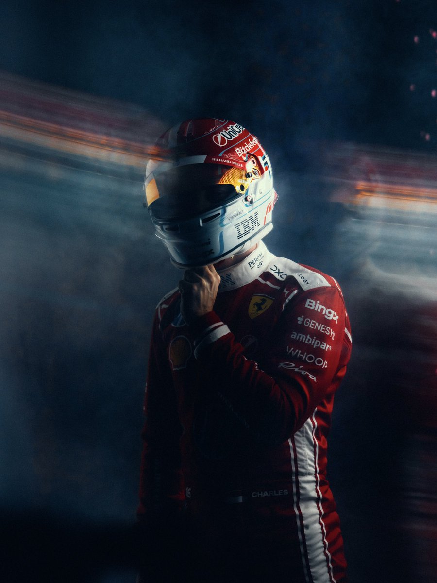 Charles_Leclerc's tweet image. Still red, but with a little bit more baby blueeeeee ❤️