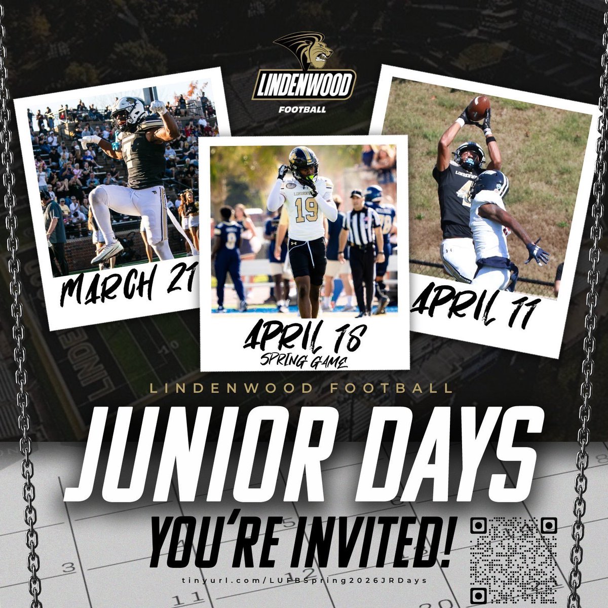NickValFootball's tweet image. Thanks @coachgarcia57 for the junior day invite on march 21st can’t wait to come out and see the campus! @CoachDanMcGuire @Reason4it @247recruiting @DeepDishFB @EDGYTIM @LindenwoodFB @PrepRedzone @PrepRedzoneIL