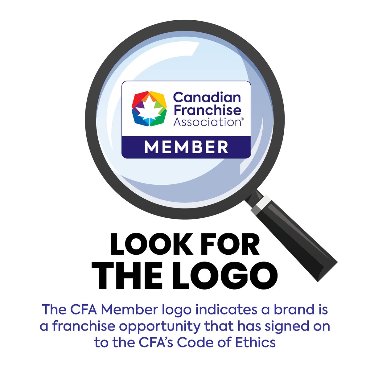CFAFranchise's tweet photo. The CFA Member logo indicates that a brand has signed on to the CFA’s Code of Ethics and stated their commitment to excellence in franchising and to franchisee satisfaction. 

#FranchiseSuccess #CanadianBrands #CFAGrowingTogether #Franchise #Tradeshow #FCSToronto25 https://t.co/VSevYRY2Zs
