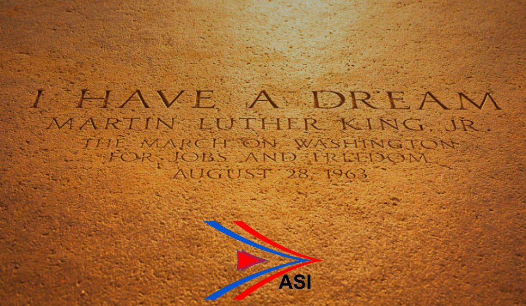 TeamASI_Inc's tweet photo. As we honor his legacy, may we carry forward his message of hope and courage in our daily lives.

Wishing everyone a meaningful MLK Day!

#MLKDay #HopeandCourage #TeamASI https://t.co/1J1mSWo0Mg