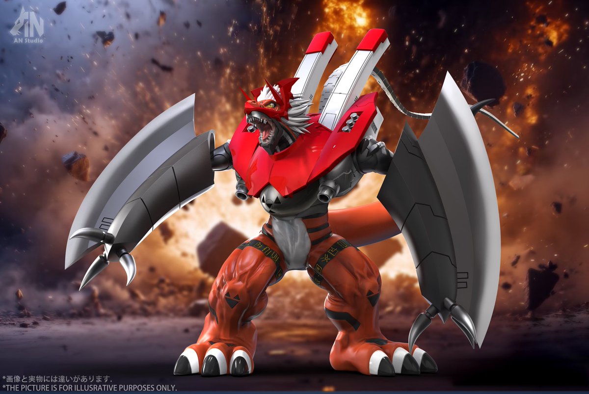 MajinStore's tweet photo. 🔥 Digimon Wargrowlmon – AN Studio
Armadura de guerra, instinto de dragón y un rugido que estremece.
Wargrowlmon se alza como un titán imparable… listo para arrasar cualquier oscuridad.
#Digimon #Wargrowlmon #ANStudio #AnimeFigures #MajinStore https://t.co/hdN8LZnVFF