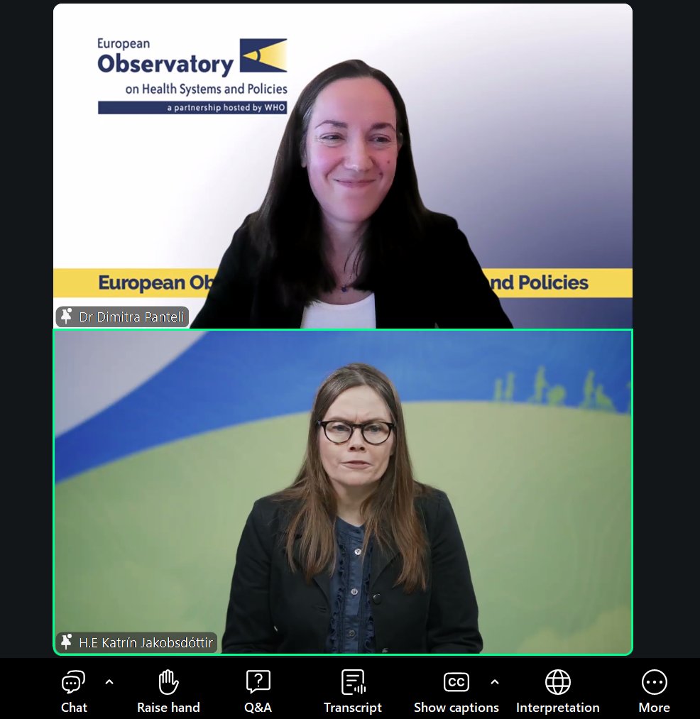 European Observatory on Health Systems & Policies tweet media