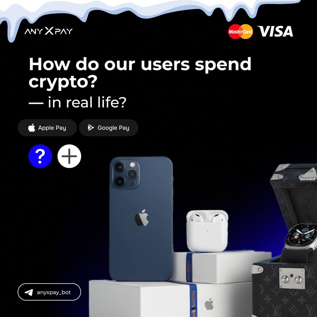 drswathijp's tweet image. A financial ecosystem starts with one element. 🌱 
Let the first element of your ecosystem be an AnyXPay card with promo code CRYPTO4YOU. 
👉 bit.ly/crypto4x
#AnyXPay #Ecosystem #CRYPTO4YOU #FirstElement #Start 🌿