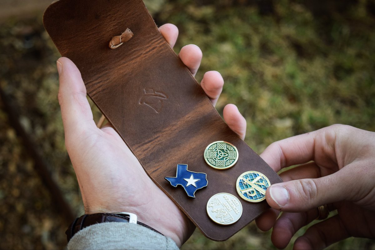 Deus Vult Lapel Pins ⁜ 🌲 ☧ ⚔️ ☩ tweet media