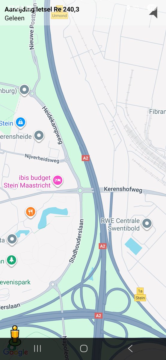 Aanrijding met letsel op de A2